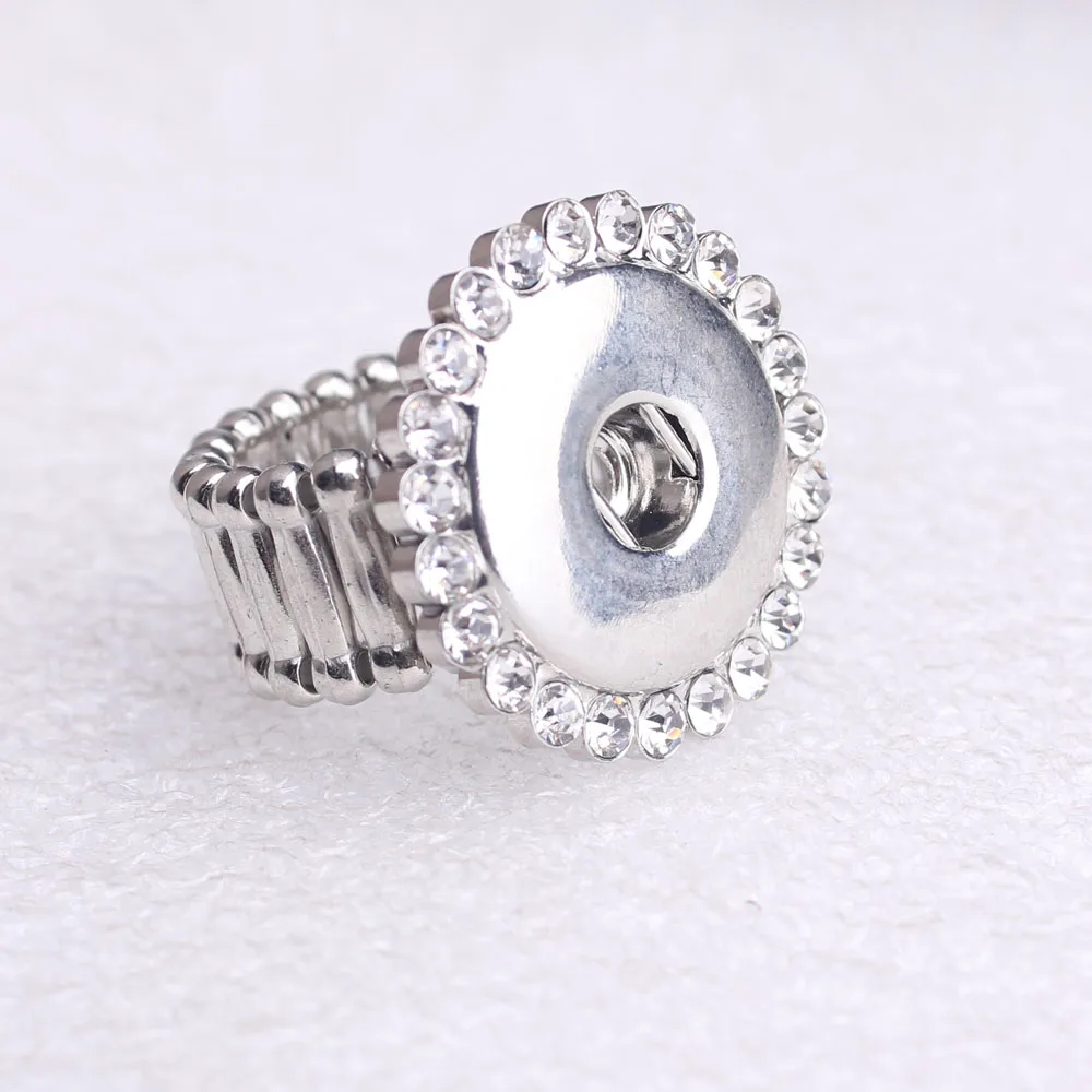 Interchangeable Snap Button Ring 18mm For Snap Button Jewelry With