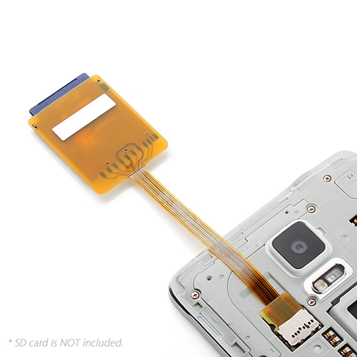 Chenyang-Cable CY Micro SD TF набор карт памяти папа к SD Женский удлинитель мягкий плоский FPC кабель удлинитель 10 см