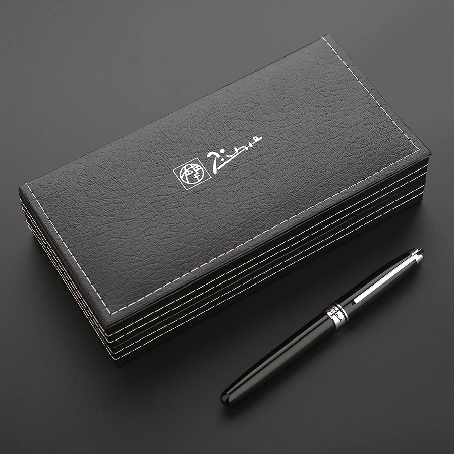 1 шт. роскошный серебряный зажим черный или синий металлический перьевая ручка высокого класса Pimio 912 Iraurita чернила/подарок/Письменные