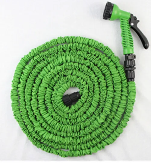 100 FT Flexible Hose For Watering Water Garden Hose Orange Color Drip