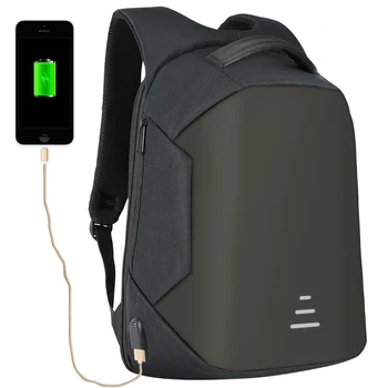 

2018 Urban Backpacks Men USB Charge Laptop Backpack Minimalist Fashion Anti-theft Backpack Casual Mochila Waterproof Travel Bag