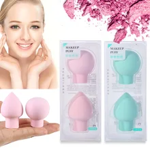 2 шт./компл. Макияж Блендер косметический инструмент губка слоеный Модный Профессиональный Bb крем