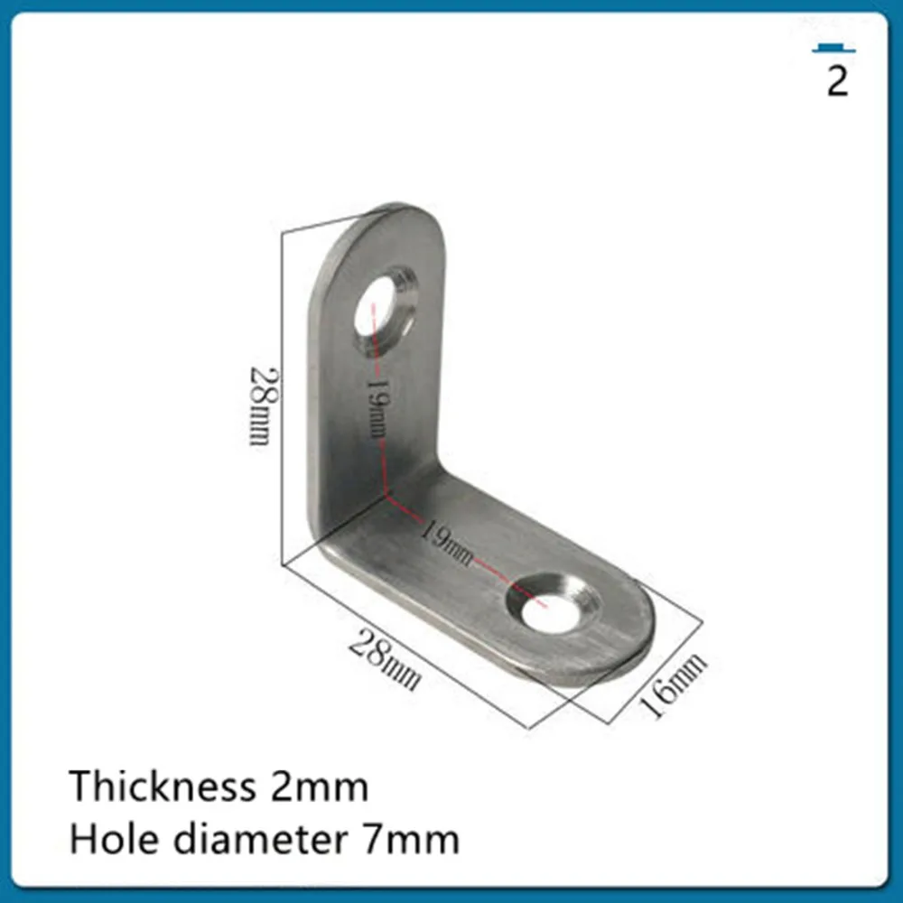 Нержавеющая сталь, угловая кодовая пластина, железный угол, 90 градусов, фиксированный угол, железный Универсальный штатив, ламинат