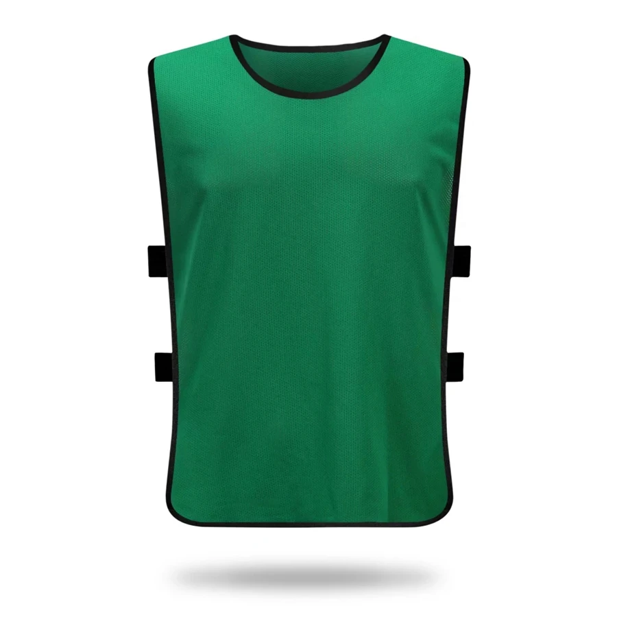 Men Women Sleeveless Against Vest Football Waistcoat Soccer Training Jerseys Sports Kit Team