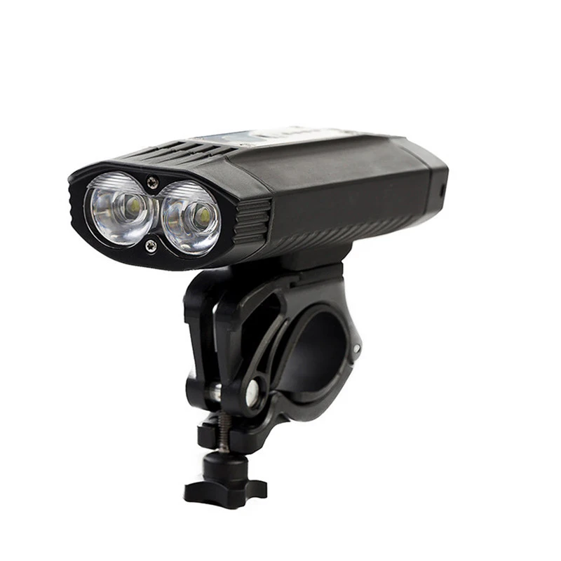 

Outdoor Sports Waterproof Led 4000 Mah Lithium Battery Bicycle Front Head Light+Rear Flashlight