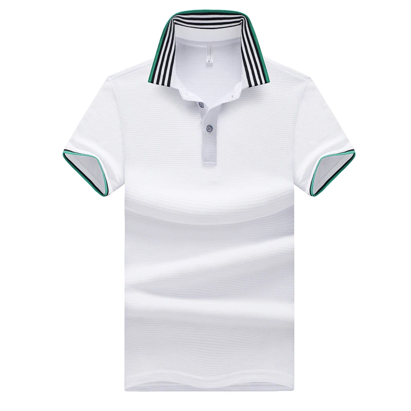 FALIZA New 2018 High Quality Brand Polos Mens Shirts font b Slim b font Fit Design