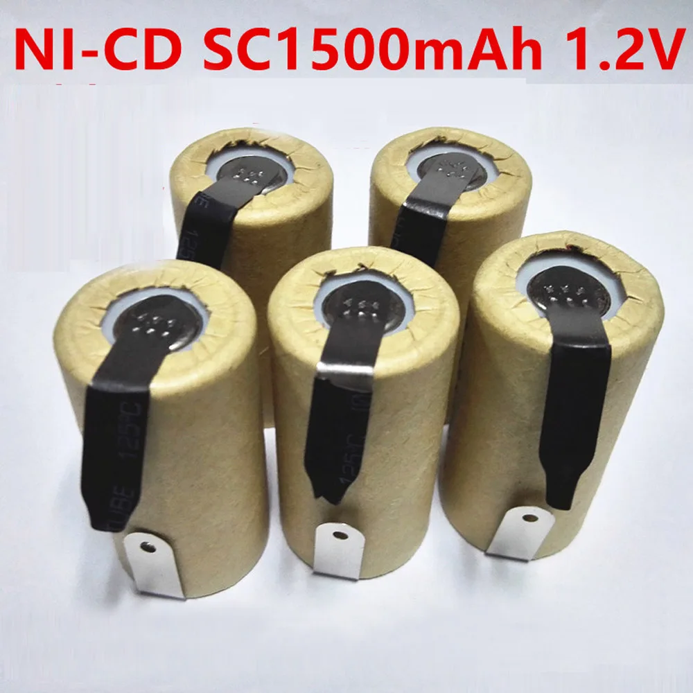 SORAVESS 4/8 шт. SC1500mAh Ni-Cd батарея В батарейки 1,2 в Ni Cd 3 аккумуляторные батареи с сварочными вкладками точки для зарядки сверла инструменты батарейки аккумуляторы