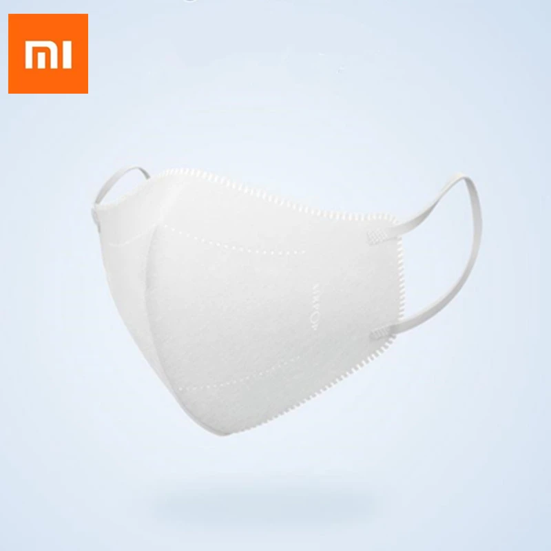 

20pcs/Lot Xiomi Mijia Airpop 0.4mm thin Light Air Wear Mask Comfortable 2.3g mask Elastic ear hanger for daily pollen dust H30