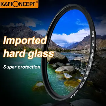 

K&F Concept UV Filter 82MM MCUV 18-Layer Multi Coated Ultra Violet Filter With Multi-Resistant Nano Coating
