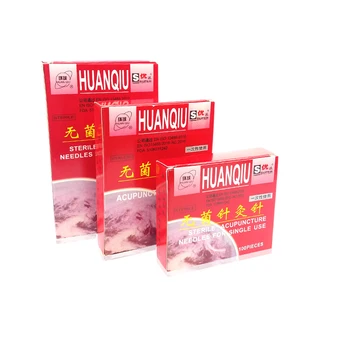 

New HuanQiu Disposable Sterile Acupuncture Needle acupuntura ZhenJiu Needle For Single Use 100pcs Per Pack
