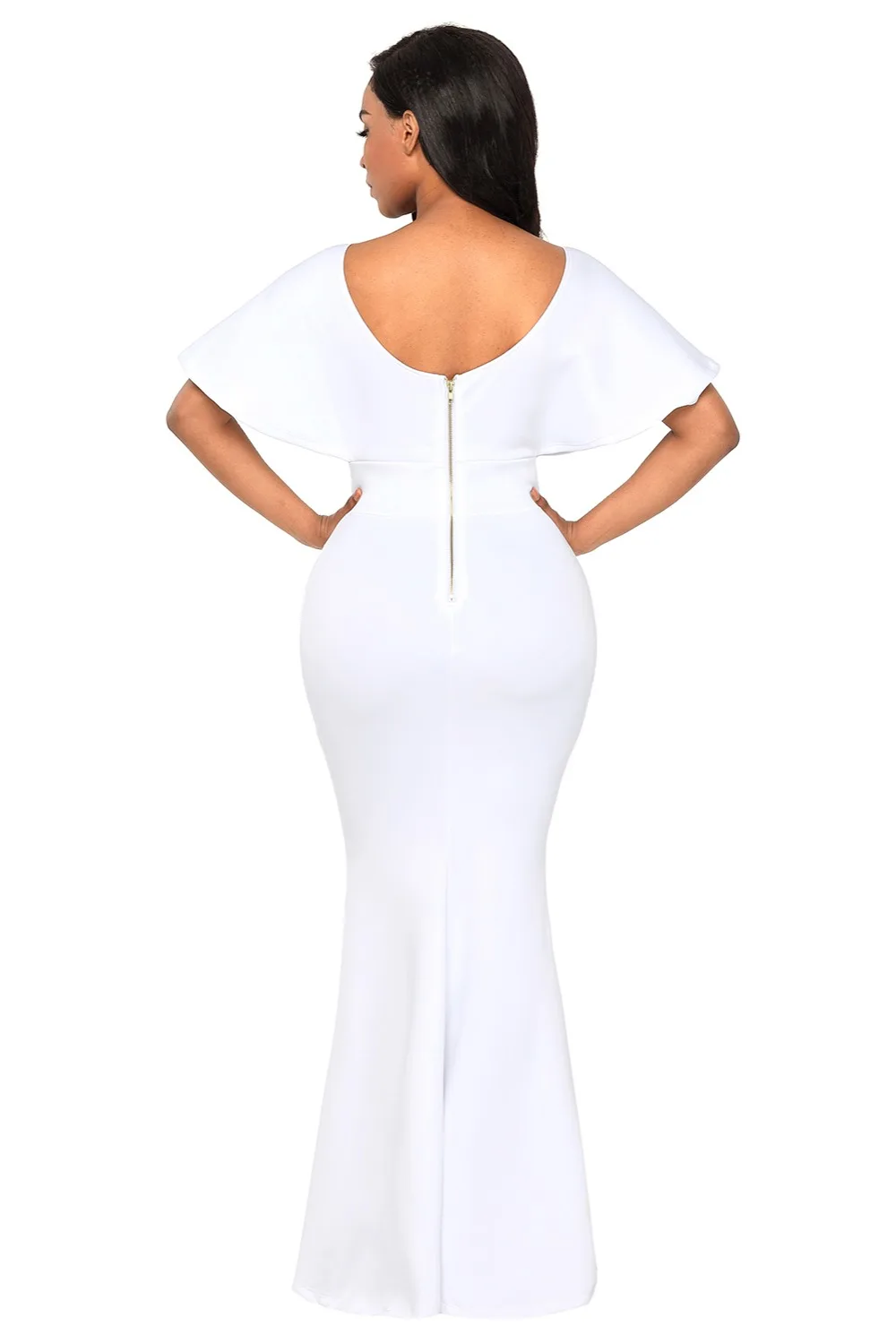 White-Off-The-Shoulder-Mermaid-Maxi-Dress-LC61944-1-5