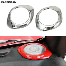 Спереди Динамик окружающих планки Обложка рамка ABS аксессуары для интерьера 2 шт./компл. для Wrangler jk