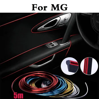 

car styling Car Interior Grille Mouldings Trim Decorative Strip Line stickers for MG 3 350 5 550 6 GS TF Xpower SV ZR ZS ZT