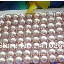 Wholesale_jewelry_wig$ Оптовые 44 pair 8 ММ лаванды КРУГЛЫЙ ПРЕСНОЙ ВОДЫ ЖЕМЧУЖНОЙ СЕРЕЖКОЙ