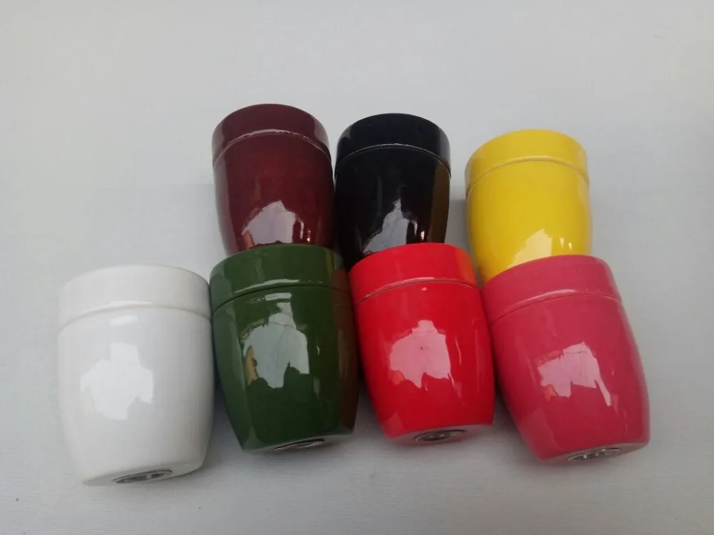 

Lamp Bases E27/E26 Pottery and Porcelain color glaze Lamp holder ceramic electric light socket lamp