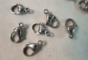 

15x10mm Stainless Steel Lobster Claw Clasp - Sold Individually or, choose a Multi-Pack from the 'Select an Option' menu - Flat R