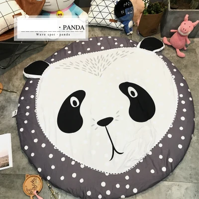 

Ins hot Nordic lovely cartoon Blanket Game Play Mat bunny Baby Bear fox Animal Carpet children living room bedroom collalily
