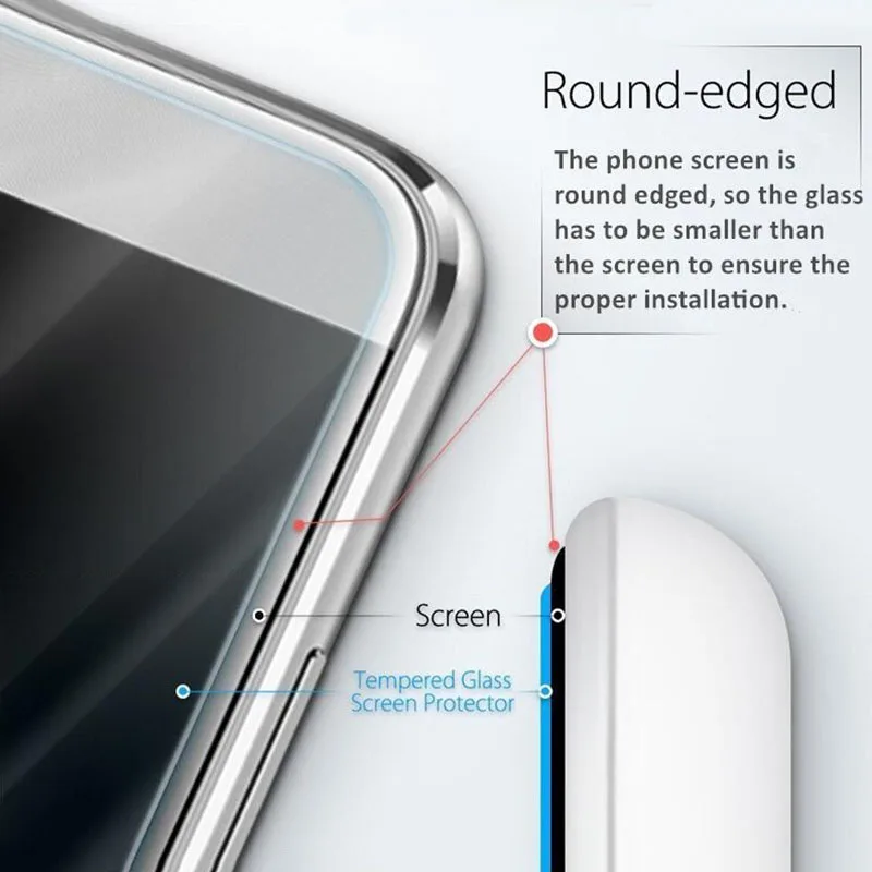 Закаленное стекло для Leagoo KIICAA Power протектор экрана 2.5D 9H Взрывозащищенная пленка