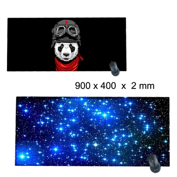 

90x40cm Anti-slip Slim Gaming Mousepad Desk Mat Pads For Overwatch csgo World Of Warcraft Rubber Locked Edge Pad For Starcraft