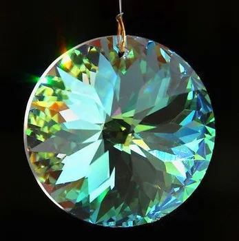 

20pcs 45mm Clear AB Multi angle refraction crystal glass chandelier parts crystal lighting beads prism pendants