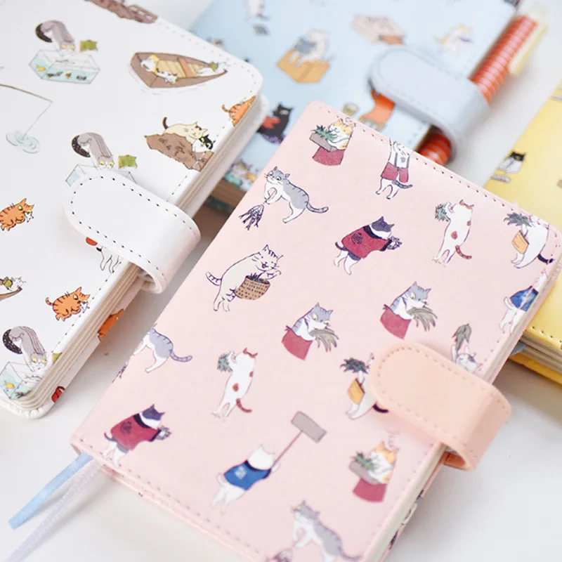 

Cute Hard Cover PU Notebook Hand Journal