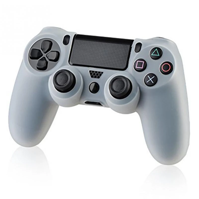 4 цвета Противоскользящий силиконовый чехол для sony playstation Dualshock 4 PS4 DS4 Pro тонкий контроллер