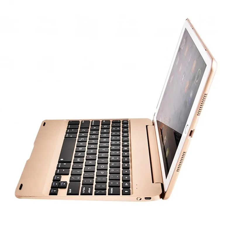 Slim ABS Wireless Bluetooth Case for iPad 6 iPad Air 2 Case Keyboard Kickstand Flip PC Cover for iPad Air 2 keyboard Cover       (12)