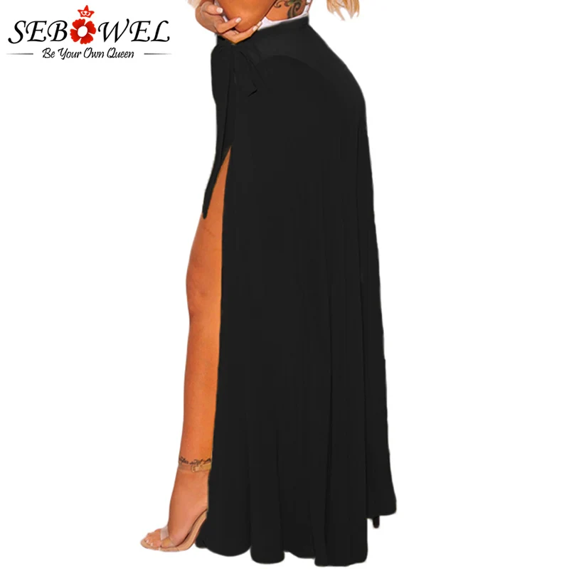 Black-Sheer-Wrap-Maxi-Beach-Skirt-LC42275-2-2 