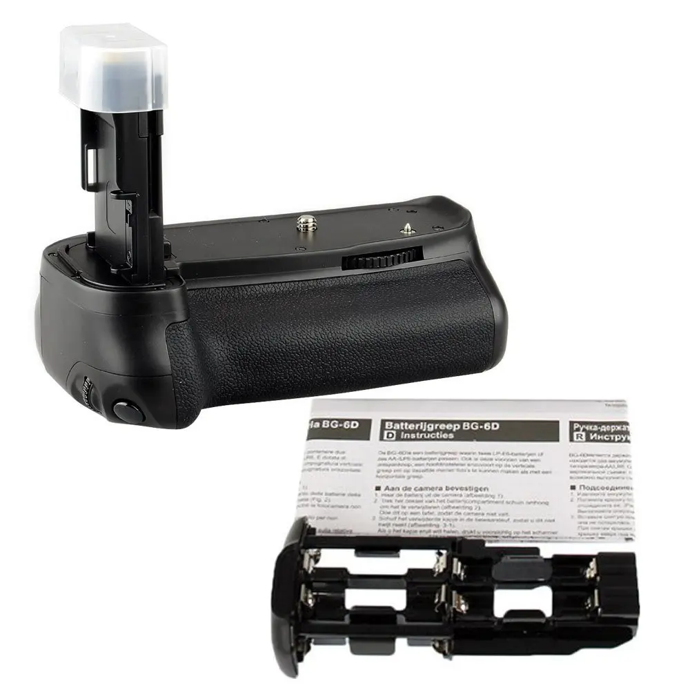 Вертикальный держатель для аккумулятора Meike MK 6D Canon 6D|vertical battery grip|battery grip6d grip |