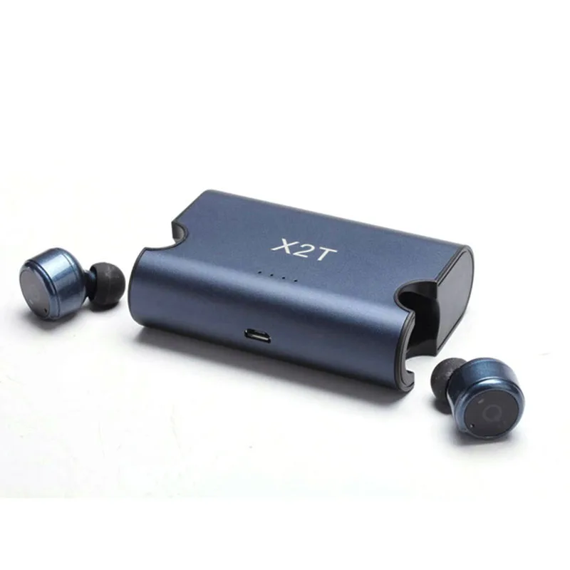 

4.2 Bluetooth Earphones Invisible Twins True Wireless Bluetooth Headset CSR with Headphone Case Cover Headphone for Phone