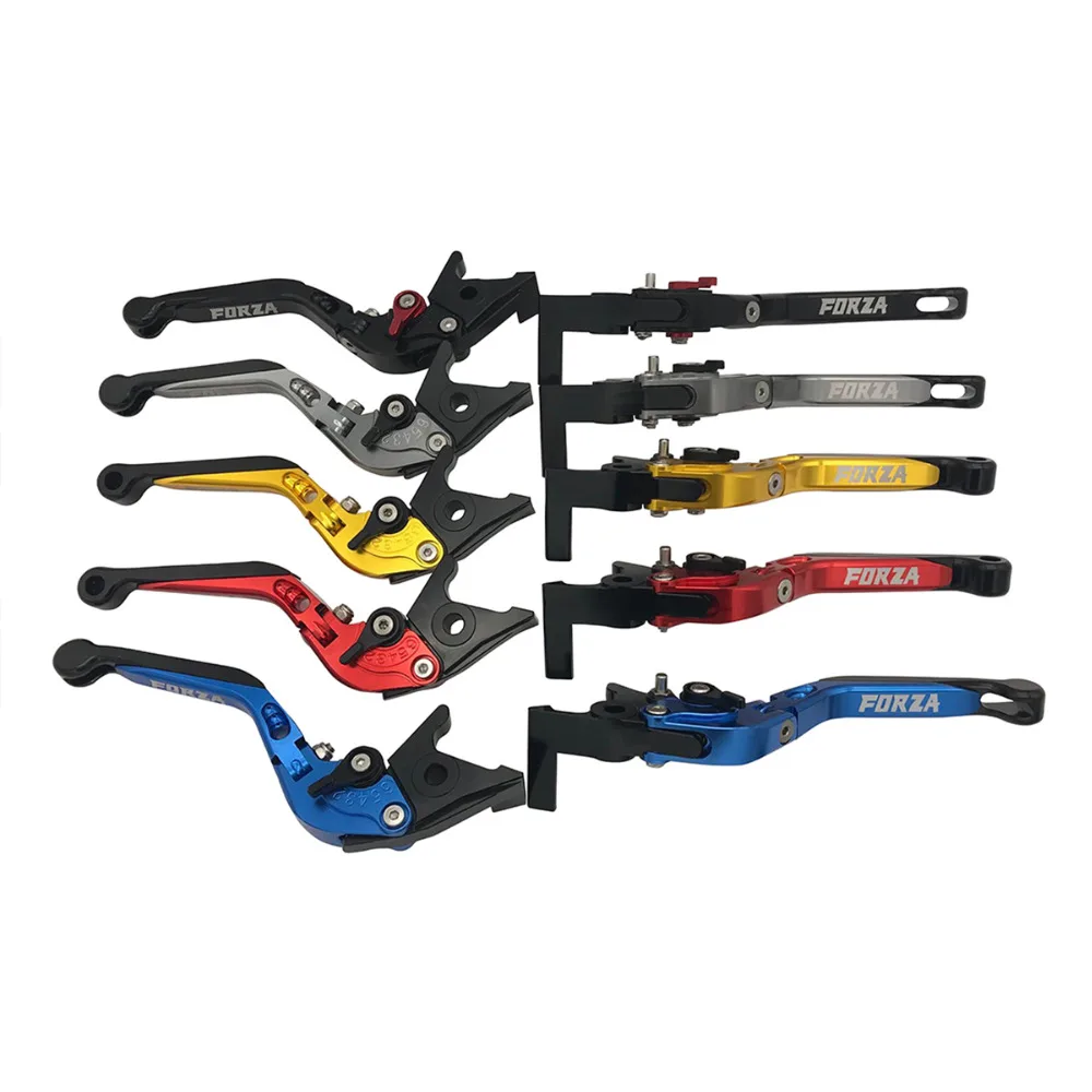 Новые складные рычаги с функцией парковки для Honda Forza300 250 125 2010- MF13 Складные Выдвижные Тормозные Рычаги Сцепления