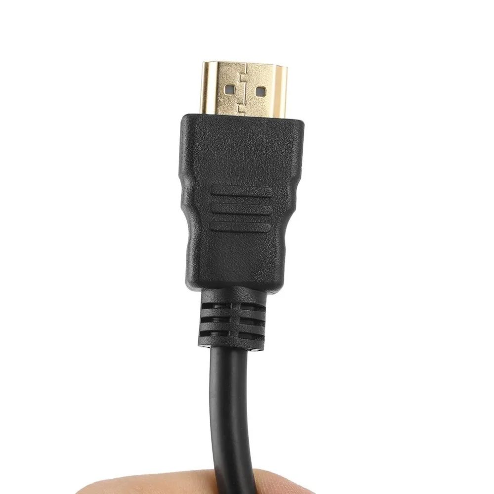 HDMI мужчина к VGA D SUB Женский видео AV адаптер конвертер кабель для набор HDTV Верхние