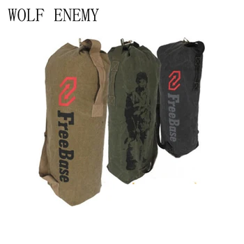 

Canvas Large Shoulder Bags Freebase Army Soldier Tactical Canvas Backpack Outdoor Sport Men Climbing Camping Shoulder Bag