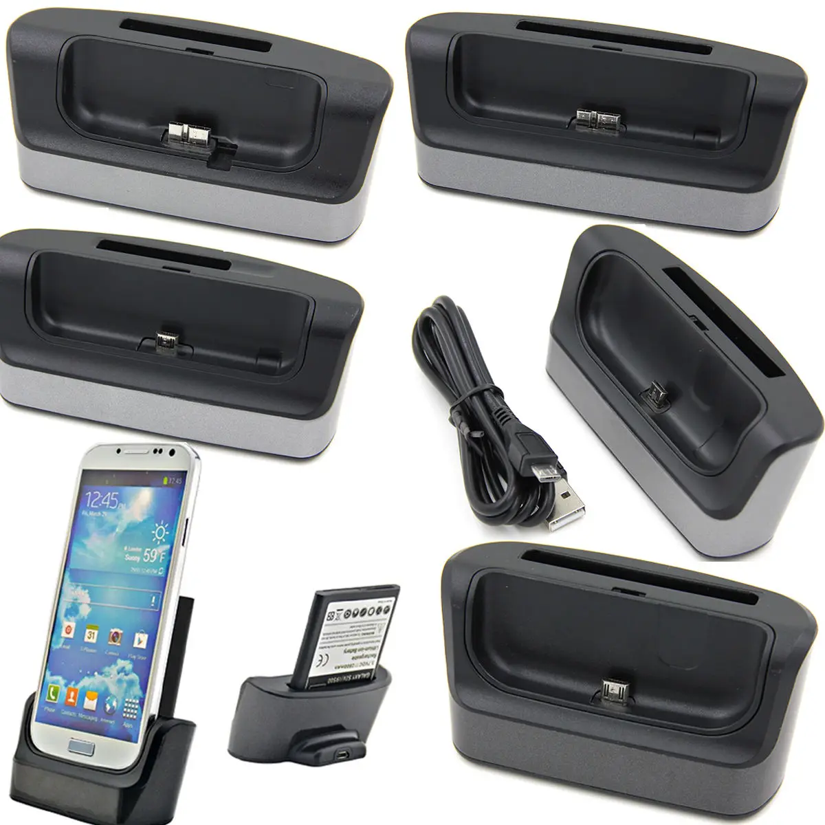 

Dual USB Sync Charging Battery Charger Dock for Samsung Galaxy i9600 S5 / i9500 S4 / Note 4 N9100 / Note 3 N9006 / Note 2 N7100