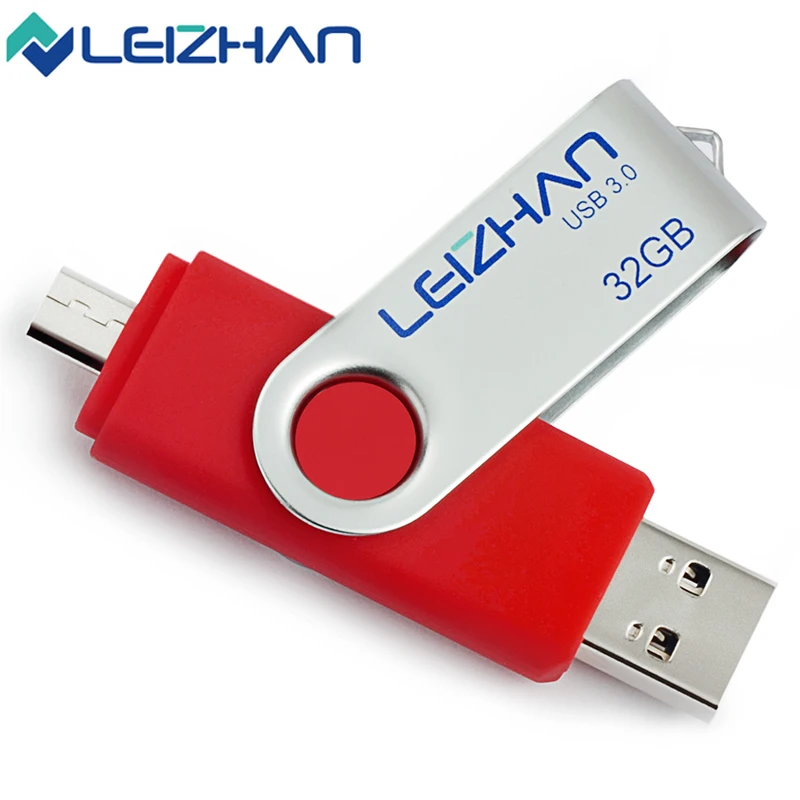 Флеш накопитель LEIZHAN 128 ГБ USB 3 0 для Samsung Galaxy S7 android 64 32 16 8 флеш карта usb otg|USB