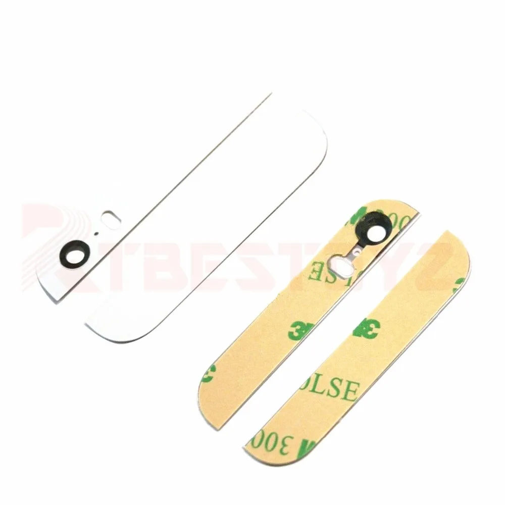 

RTBESTOYZ Top And Bottom Back Rear Glass Assemble Housing up and down Cover Set Kit Replacement Parts for iPhone 5G 5s