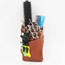 Натуральная кожа ножничный кобура удобный модный Премиум ножничный Органайзер поясной держатель чехол для ножниц Чехол сумка для волос