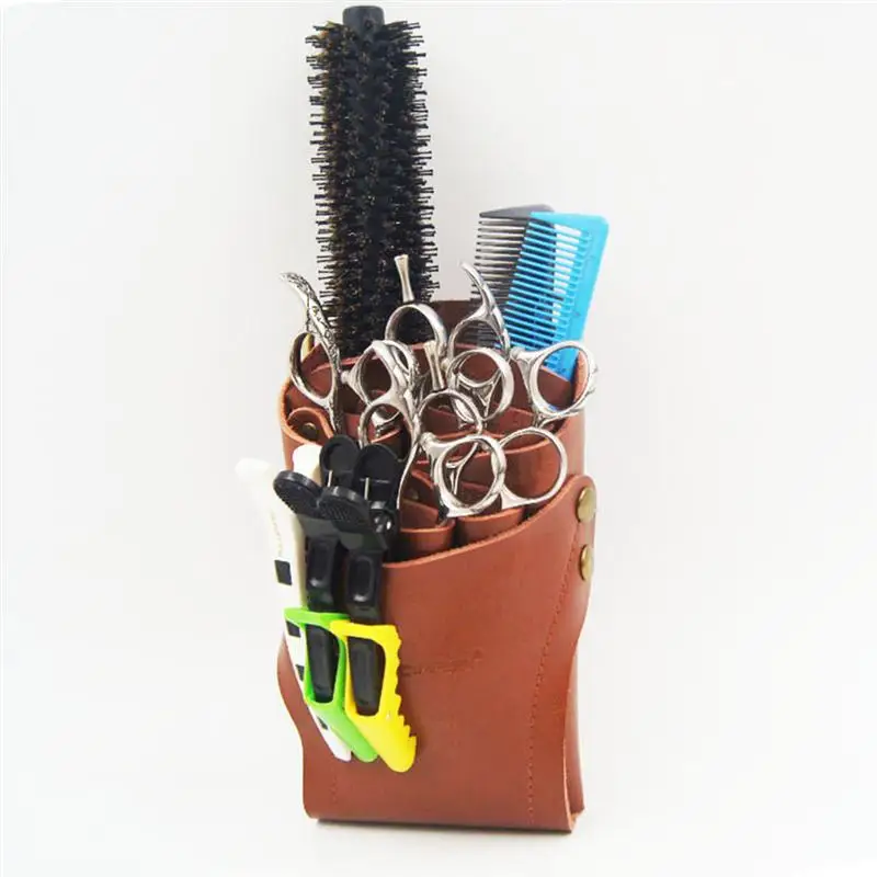 Real Leather Scissor Holster Convenient Fashionable Premium Scissor