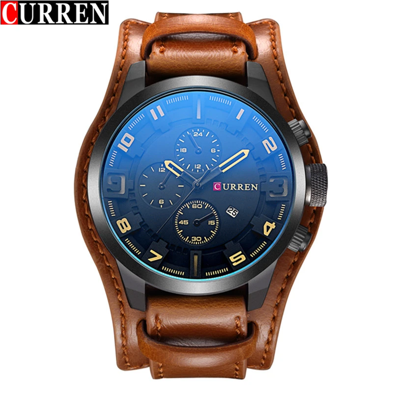 Prix pour Curren Hommes de Casual Sport Quartz Montre Hommes Montres Top Marque De Luxe Quartz-Montre Bracelet En Cuir Militaire Montre-Bracelet mâle Horloge Prix pour Curren Hommes de Casual Sport Quartz Montre Hommes Montres Top Marque De Luxe Quartz-Montre Bracelet En Cuir Militaire Montre-Bracelet mâle Horloge