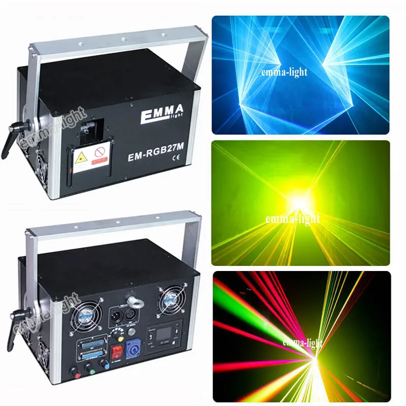 Buy 4 watt 4000MW RGB Full Color Laser Light,Laser