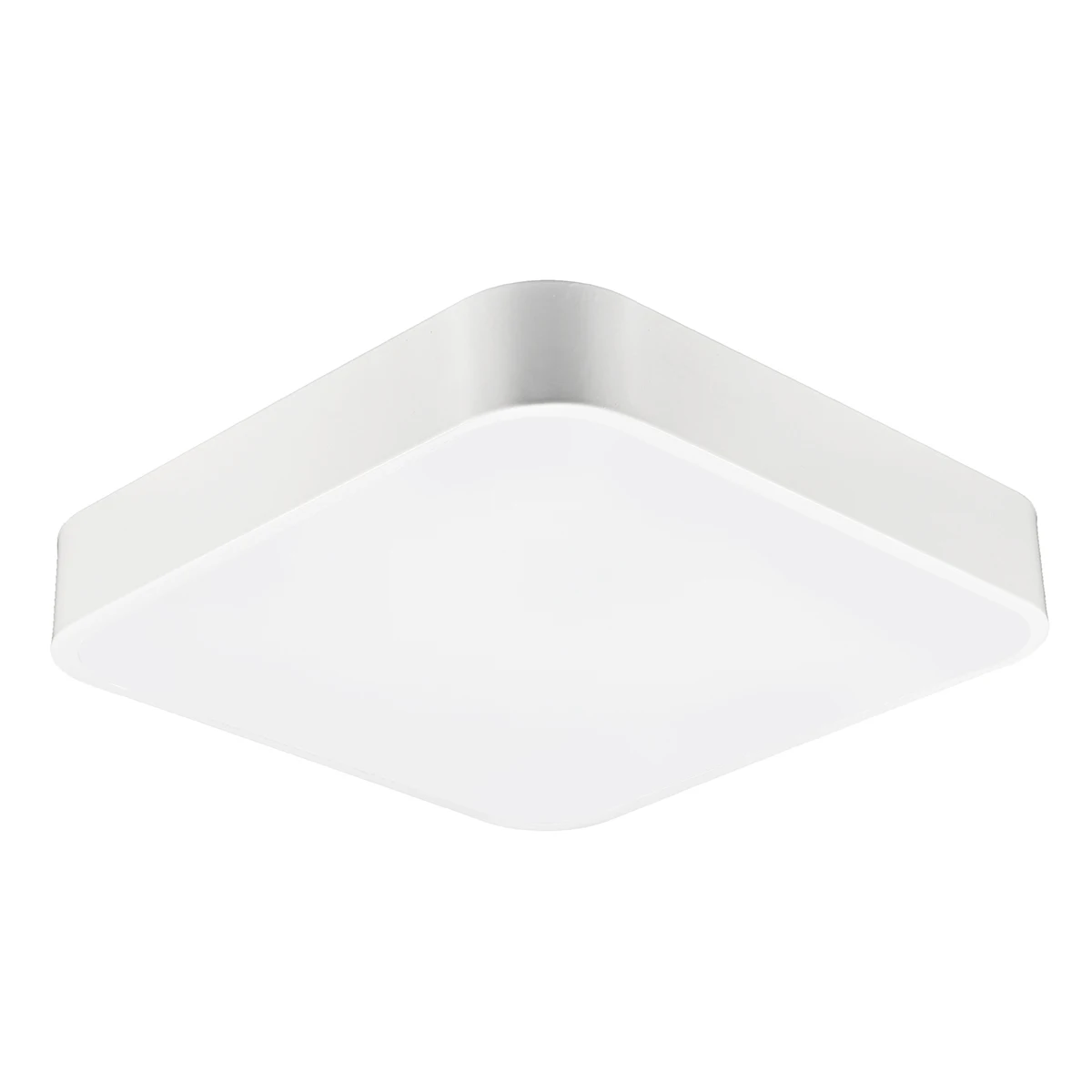 220V LED Ceiling Lights Modern Square Dimming LED Ceiling Light Surface Mount Lamp Remote Control Bedroom Bar Lighting Fixtures - Цвет корпуса: White