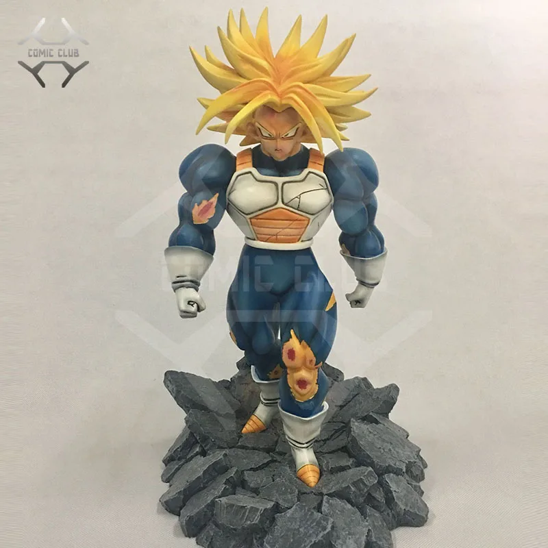 COMIC CLUB Аниме Dragon Ball Z GK Super Saiyan Trunks 34 см резиновая фигурка героя игрушки