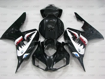 

CBR1000RR 2006 - 2007 Fairing Kits CBR 1000 RR 07 Bodywork CBR1000 RR 07 Black Shark Body Kits