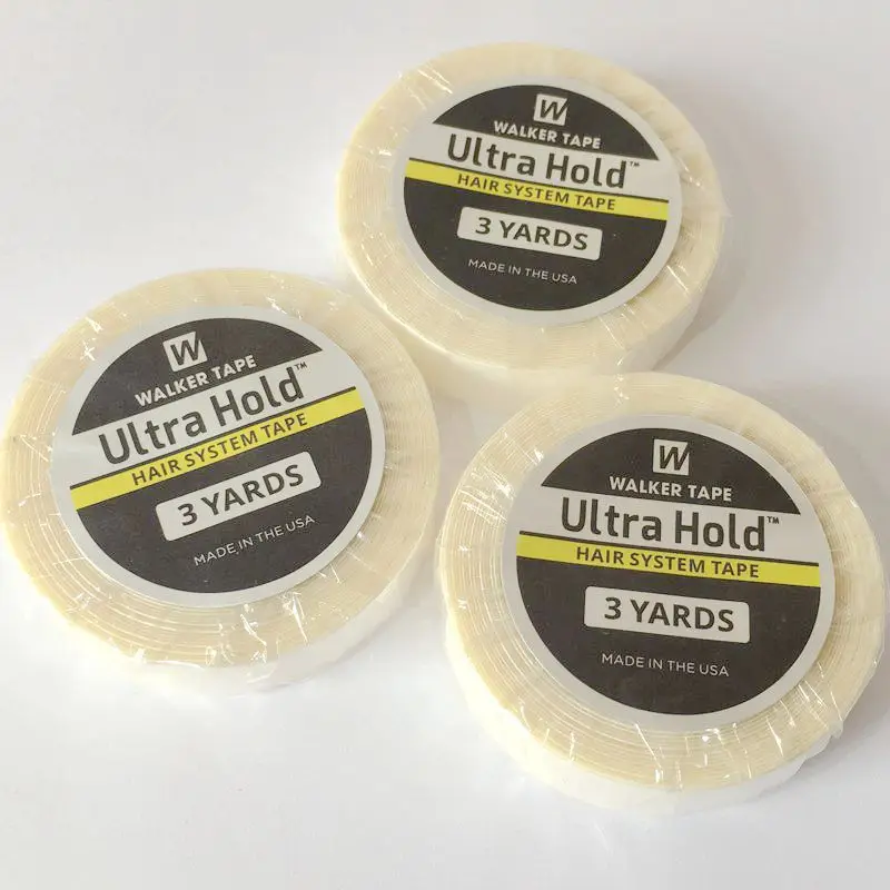 

1.27 cm X 3 yards White Ultra Hold Tape Wig Tape double side lace front tape for hair extension ,toupee