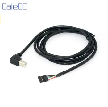 

Chenyang USB 2.0 B Male 90 Degree Right Angled Type to Pitch 2.54mm 5pin Housing Cable