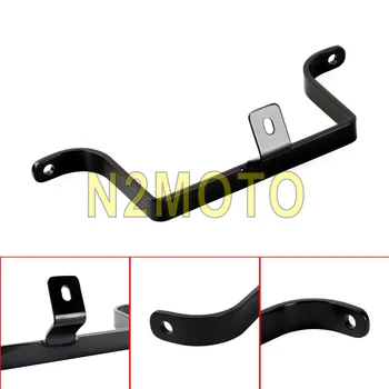 

For Harley Touring FLH FLT 1984-2008 Motorcycle Black Saddlebag to Fender Support Bracket Drag Specialties Holder