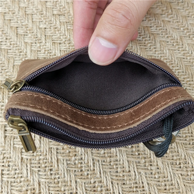 Для женщин портмоне из натуральной кожи Футляр для карт, Дамский кошелек клатч короткие небольшие кошельки для монет одноцветное мини площади, кольцо для ключей на сумку