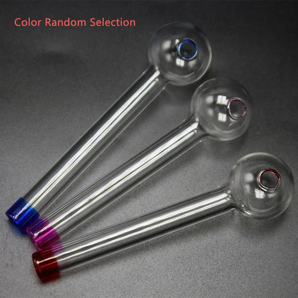 

10cm spray color Glass Straw ECO-friendly Household Glass straight Shape Pipet