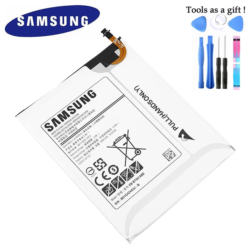 Оригинальная Аккумуляторная батарея для планшета SAMSUNG GALAXY Tab E T560 T561 оригинальная