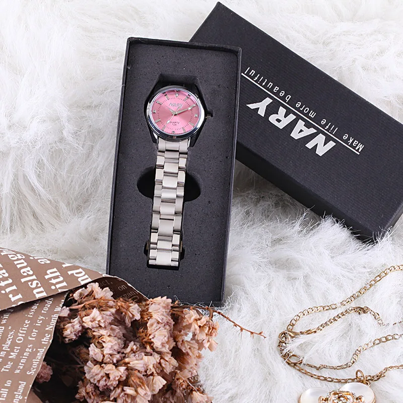 Новые модные часы со стразами кварцевые Relogio feminino женские наручные платье Reloj Mujer